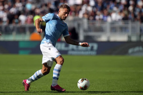 SERIE A SOCCER MATCH: SS LAZIO VS GENOA, ROME, ITÁLIA - 29 DE SETEMBRO DE 2019 — Fotografia de Stock