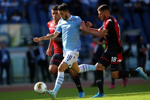 Serie A Futbol Maçı: Ss Lazio Vs Genoa, Roma, İtalya - 29 Eylül 2019