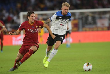 Serie A Futbol Maçı: Roma Vs Atalanta, Roma, İtalya - 22 Eylül 2019