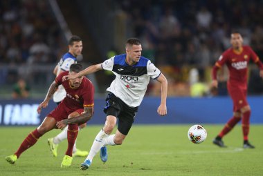 Serie A Futbol Maçı: Roma Vs Atalanta, Roma, İtalya - 22 Eylül 2019