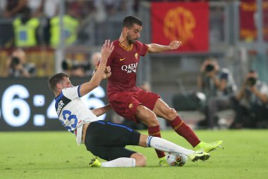 Serie A Futbol Maçı: Roma Vs Atalanta, Roma, İtalya - 22 Eylül 2019