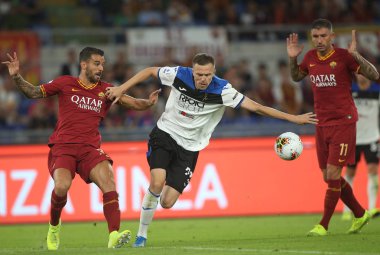 Serie A Futbol Maçı: Roma Vs Atalanta, Roma, İtalya - 22 Eylül 2019