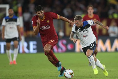 Serie A Futbol Maçı: Roma Vs Atalanta, Roma, İtalya - 22 Eylül 2019