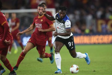 Serie A Futbol Maçı: Roma Vs Atalanta, Roma, İtalya - 22 Eylül 2019