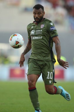 Serie A Futbol Maçı: Romanlar Cagliari, Roma, İtalya 'ya Karşı - 06 Ekim 2019