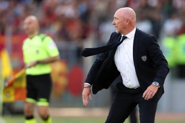 Serie A Futbol Maçı: Romanlar Cagliari, Roma, İtalya 'ya Karşı - 06 Ekim 2019