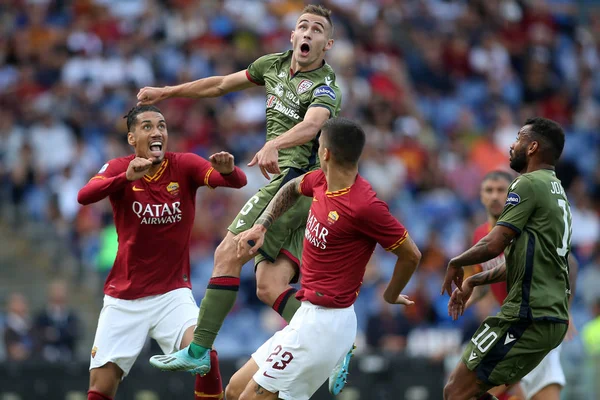 Serie A Soccer Match: As Roma Vs Cagliari, Řím, Itálie - 6. října 2019 — Stock fotografie