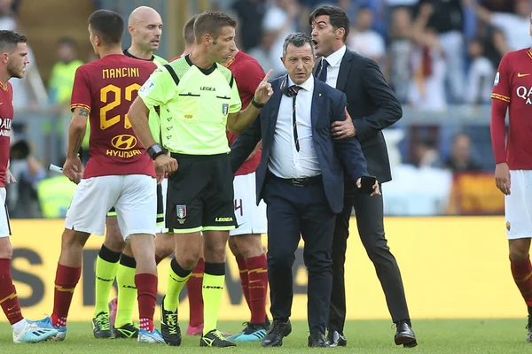 SERIE A SOCCER MATCH : AS ROMA VS CAGLIARI, ROME, ITALIE - 06 OCTOBRE 2019 — Photo