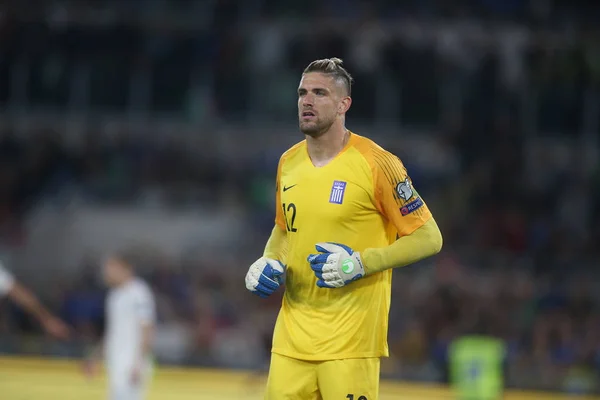 UEFA EURO 2020 QULIFIER MATCH ITALIE VS GRÈCE - ROME, ITALIE - 12 OCTOBRE 2019 — Photo