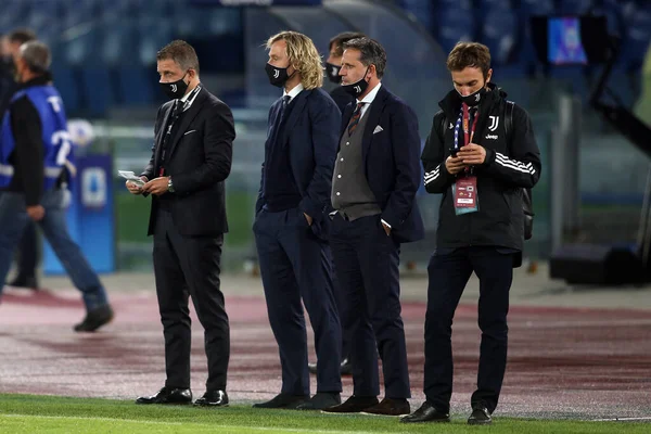 Roma Itália 2020 Fabio Paratici Juventus Sport Director Série Italiana — Fotografia de Stock