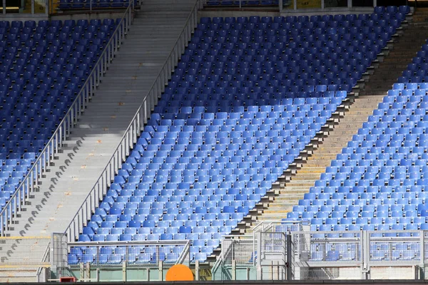 Roma Italia 2020 Stadio Calcio Senza Pubblico Causa Epidemia Vigliaccheria — Foto Stock