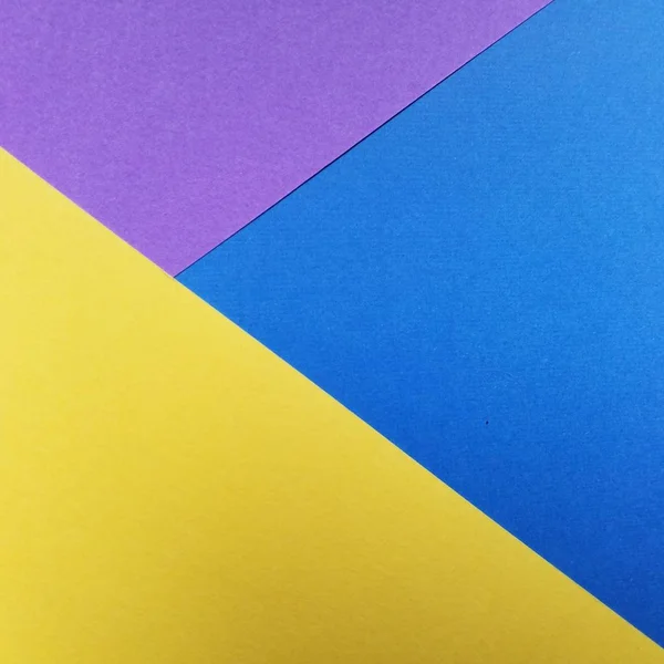 Fundo violeta, azul e amarelo com espaço em branco para o seu design — Fotografia de Stock