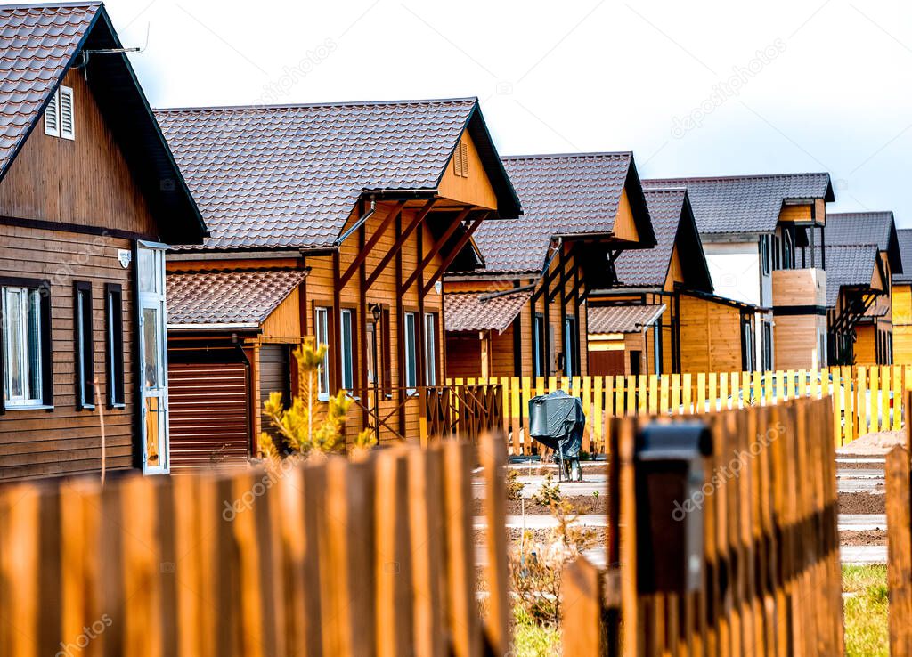 One-style wooden houses