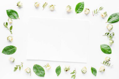 Kaligrafi çiçek desenli üst görünüm - Hedefler 2017