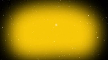 Kış Animasyon Döngüsü Sarı Arkaplan