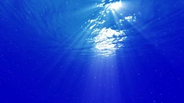 Sualtı Baloncukları ve Güneş Işıkları Canlandırma Döngüsü