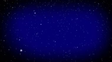 Kış Animasyon Döngüsü Noel Arkaplanı Mavi