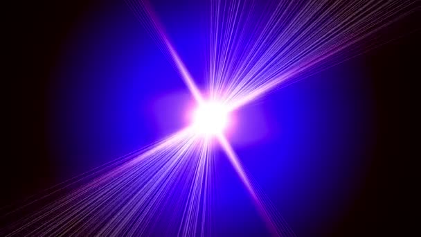 光之路动画圈紫色脉轮 — 图库视频影像