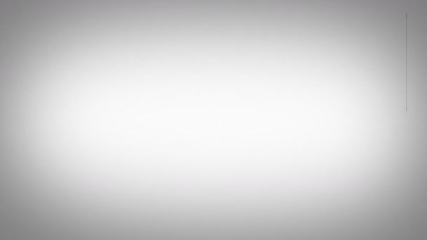 Старый Киношный Шум Царапины Кольцо Анимации Фон Белый — стоковое видео