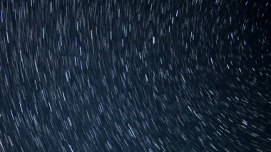 Yıldız İzleri 'nin manzaralı görüntüleri Astrofotoğrafçılık Hızı