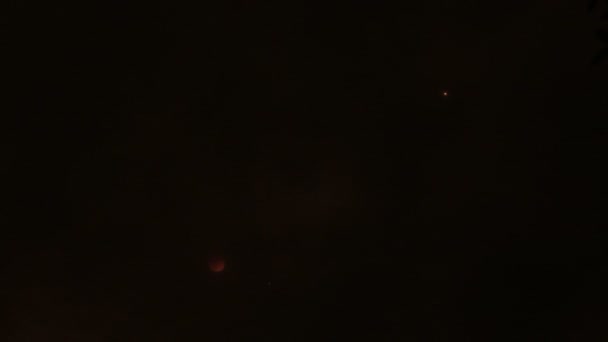 Éclipse lunaire 2014 Lune et nuages 35 avril