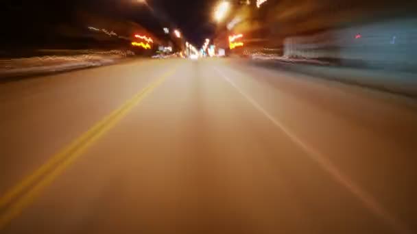 San Francisco Driving Time Lapse Downtown Naar Golden Gate Bridge — Stockvideo