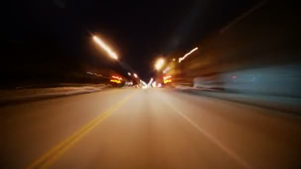 San Francisco Driving Time Lapse Downtown Golden Gate Bridge California — Stock video