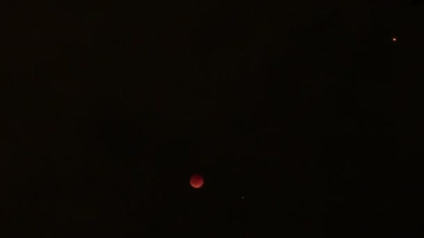 Éclipse lunaire 2014 Lune et nuages 36 avril