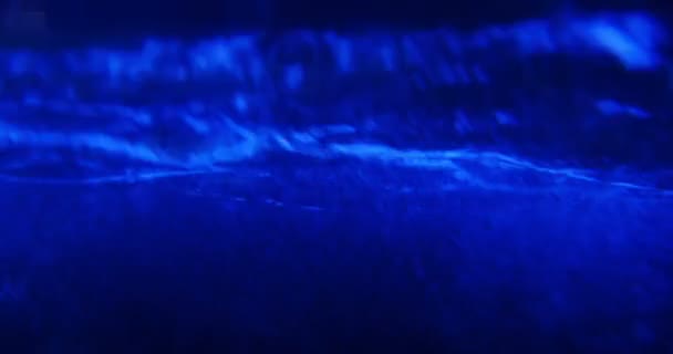 Unterwasser Stürmischer Ozean Große Wellen — Stockvideo