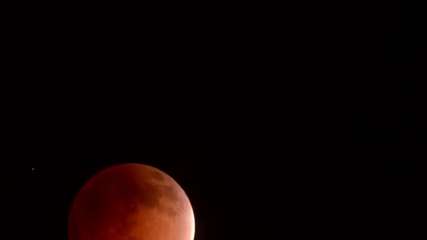 Lunar Eclipse 2014 Moon Clouds April Stock Video C Lovemushroom 385808250