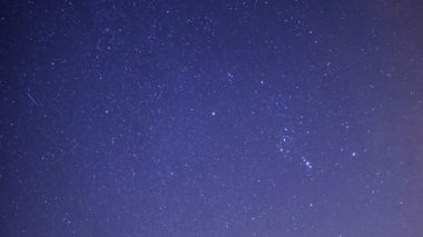 San Gabriel Dağları Ulusal Anıtı Kaliforniya Yıldızlı Gökyüzü Samanyolu Galaksisi Zaman Hızı Bulutları