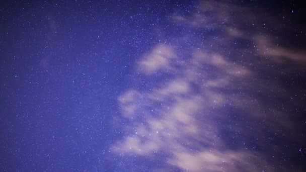 San Gabriel Mountains National Monument California Starry Sky Vertical Shot — Vídeo de stock