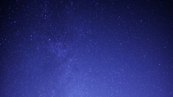 San Gabriel Mountains Monumento Nacional Califórnia Céu Estrelado Láctea Galaxy — Vídeo de Stock