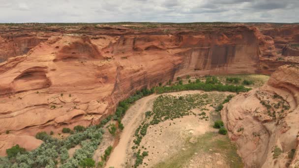 Canyon Chelly National Monument Indianerruinen Zeitraffer Arizona Südwest Usa — Stockvideo
