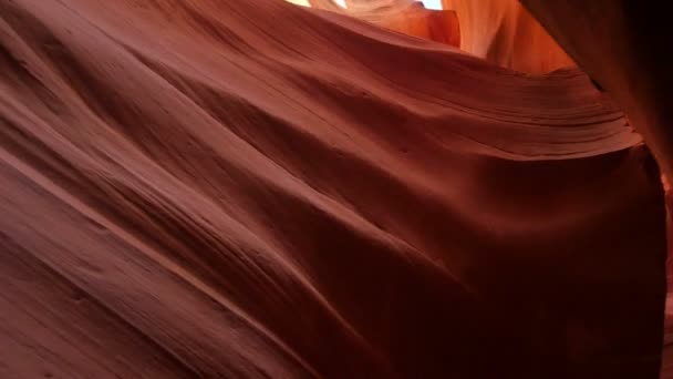 Antelope Canyon Slot Canyon Arizona Sud Ouest Des Etats Unis — Video