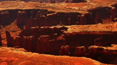 Canyonlands Ulusal Park Adası, Sky Grand View Point Utah Güneybatı ABD