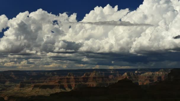Grand Canyon Nationalpark Südrand East Rim Drive Zeitraffer Gewitter Arizona — Stockvideo
