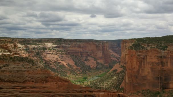Canyon De Chelly National Monument Time Lapse Clouds Arizona Southwest USA