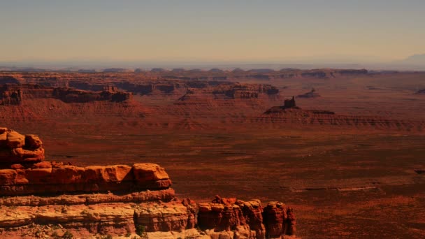 Valley God Bears National Monument Utah Usa — стокове відео