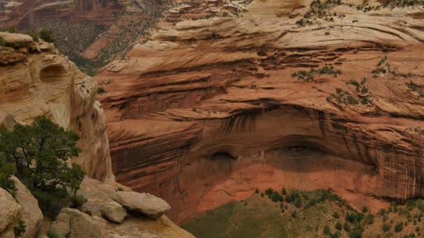 Canyon Chelly Monumento Nacional India Ruinas Tiempo Lapse Arizona Suroeste — Vídeo de stock