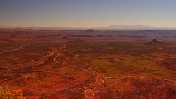 Valley God Bears Uars National Monument Utah Usa — Stock video