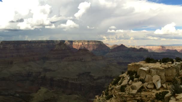 Grand Canyon Ulusal Parkı Güney Rim Doğu Rim Yolu Arizona — Stok video