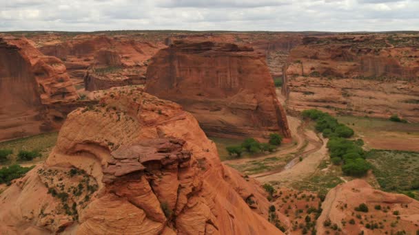 Canyon Chelly National Monument Indian Ruins Time Lapse Arizona Southwest — Wideo stockowe