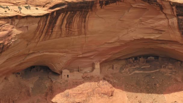 Canyon Chelly Monumento Nazionale Rovine Indiane Time Lapse Arizona Sud — Video Stock