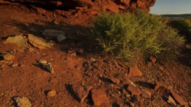 Wupatki Ulusal Anıtı Hint Harabeleri Günbatımı Yerlisi Arizona Güneybatı ABD