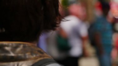 Hollywood Slow Motion Turistleri Ünlü Yürüyüşü Hollywood Bulvarı ABD 96fps