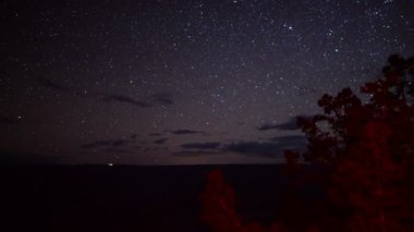 Grand Canyon Ulusal Parkı Yıldızları Astro Dolly R Zaman Düz Güney Rim Mather Point Arizona ABD