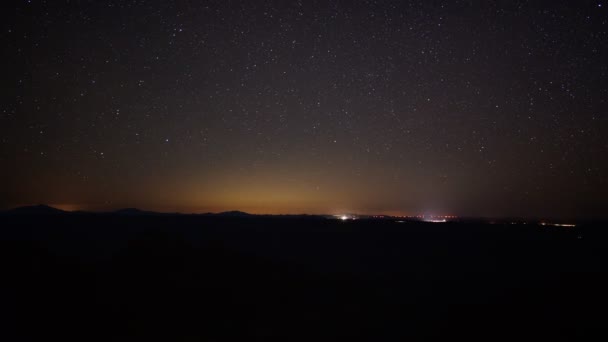 Wielki Kanion Gwiazdy Drogi Mlecznej Czas Lapse North Rim — Wideo stockowe
