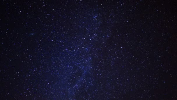 Monument Valley Milky Way Galaxy Time Lapse Navajo Nation Arizona — Vídeos de Stock