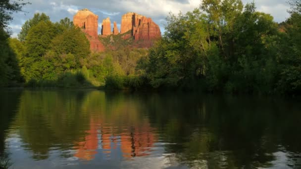 Sedona Cathedral Rock Arizona Suroeste Estados Unidos — Vídeo de stock